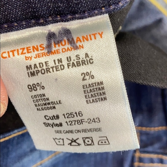 CITIZENS OF HUMANITY Ava LowRise Straight Stretch - Picture 11 of 16